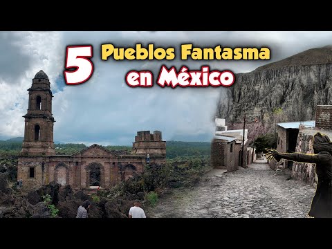 5 GHOST TOWNS in México 😨 Would you dare to enter?