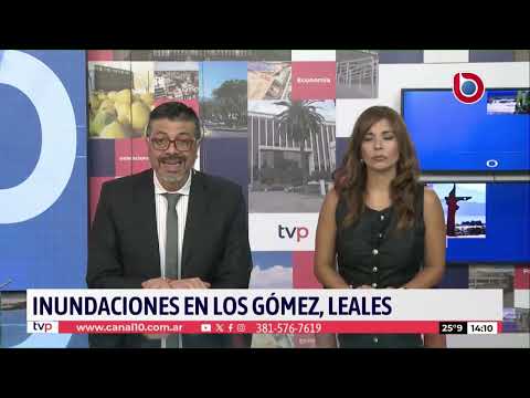Inundaciones en Los Gomez (Leales)