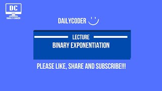 Binary Exponentiation Lecture | Dry Run | CPP