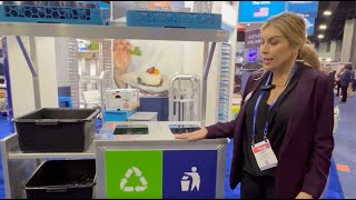 Dish Zone Mobile Bussing Station - Product Demo