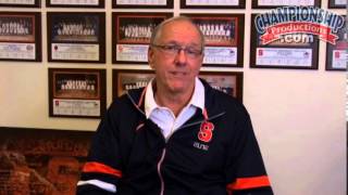 All Access Syracuse Basketball Practice with Jim Boeheim - Clip 1