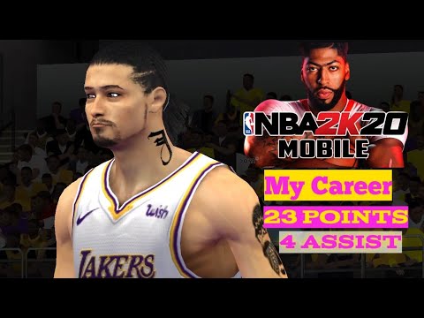 NBA 2k20 Mobile - My Career #1| 23 Points