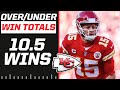 2022 NFL Over/Under Predictions: Chiefs 10.5 wins [Expert Breakdown] | CBS Sports HQ