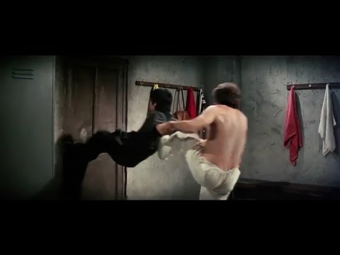 Game of death Bruce lee vs Carl Miller fight scene