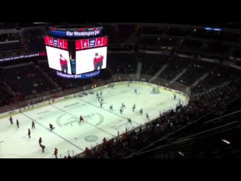 Capitals vs Maple Leafs pre-game