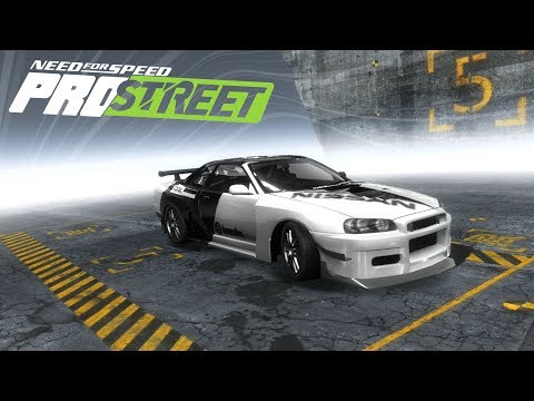 Speedpaint #5 Nissan Skyline GTR R34 🎮 NFS ProStreet