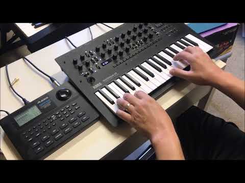 Alesis SR-16 Drum Machine + Korg Minilogue XD Jammin'
