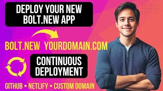 Quick Version: Web App Deployment Tutorial: Bolt.new to Custom Domain in 7 Minutes