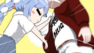 【手描き】ぺこちゃんと猫耳メイドスバル #大空スバル  #兎田ぺこら  #ホロライブ #hololive
