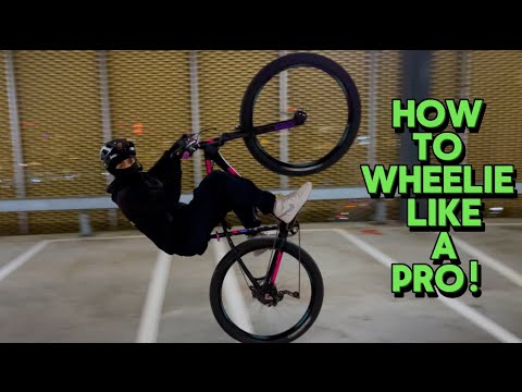 SO MACHT MAN MIT EINEM FAHRRAD EINEN WHEELIE!!! *EINFACH*