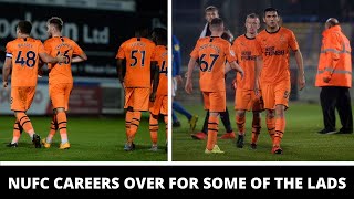 A lot of NUFC U23 lads have played their last game