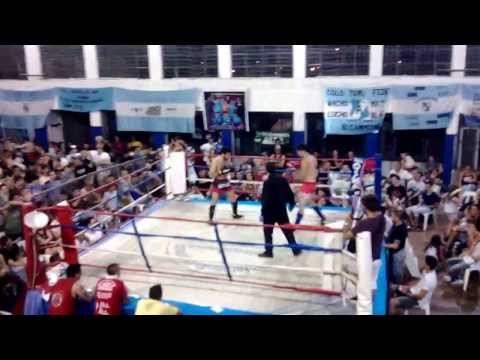 Ignacio "La Roca" Tenaglia Campeon Argentino Semipro hasta 76Kg. Round 1