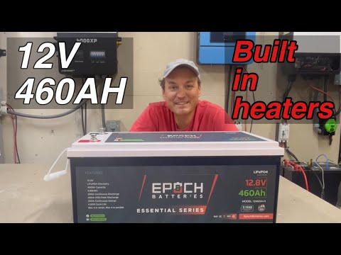 Epoch Essential heated 12v 460Ah battery review and tear down