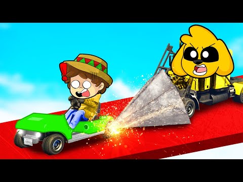 ¡IMPOSIBLE SOBREVIVIR a los MEGA COCHES de LOS COMPAS! 😂💥 ¡GTA 5 con MIKECRACK y RAPTORGAMER!