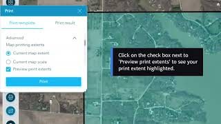 Hamilton County, IN Map Viewer - Print Widget Tutorial