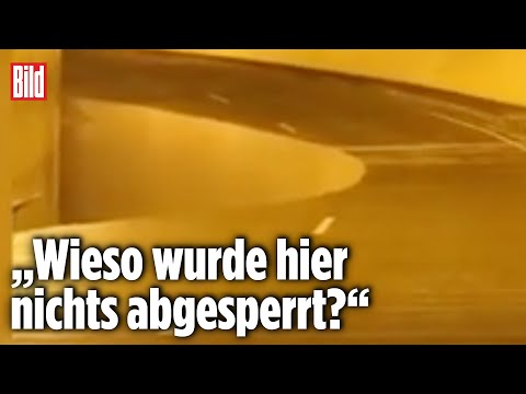 Schock im Tunnel: Autofahrer entdeckt riesiges Loch in der Straße | Wisconsin