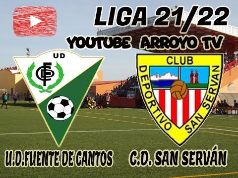 PARTIDO DE LIGA QUE ENFRENTA A LA U.D. FUENTE DE CANTOS Y AL C. D. SAN SERVÁN.