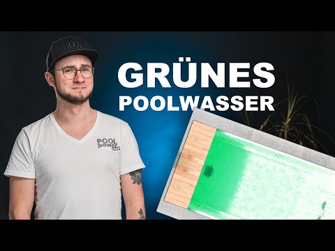 Poolwasser grün🤢 - So wird dein Pool wieder klar! | inkl. Checkliste