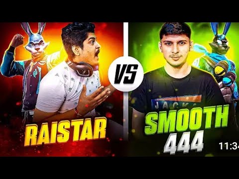 Finally Raistar Vs Smooth444 🤯🔥Raistar Handcam Gameplay🤯❤ [Must Watch] - Garena Free Fire Max