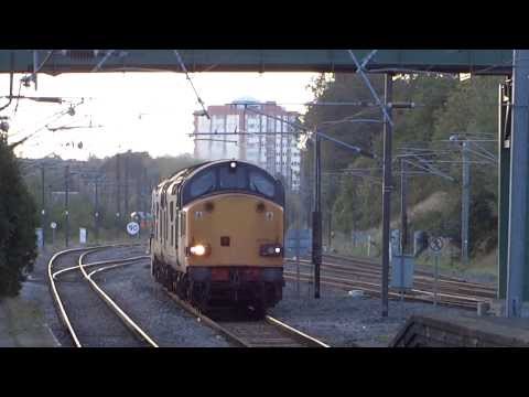 DRS 37038+37602 6M63 Bridgwater Flask