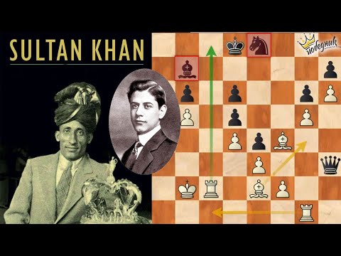 INDIJSKI "SLUGA"  nadigrava velikog KAPABLANKU | SultanKhan - Capablanca |
