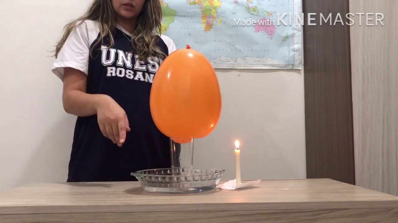 Experimento de Física  - Pressão