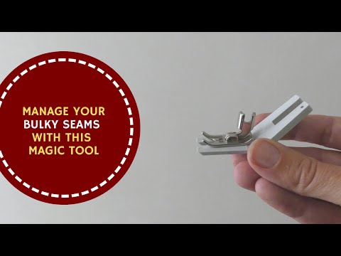 Manage your bulky seams with this magic tool!