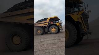 Caterpillar Mining Truck India Coal Mine&#39;s #caterpillar #truck #mining #coalmine #shorts #video
