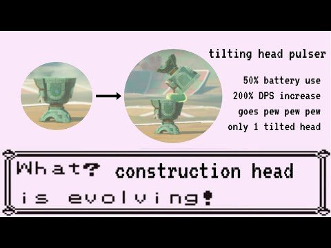 tears of the kingdom : tilting head pulse laser