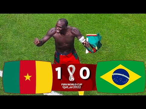 CAMEROON VS BRAZIL: VINCENT ABOUBAKAR GIVES VICTORY TO CAMEROON