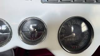 1954 Chevrolet Corvette Convertible Cold Start