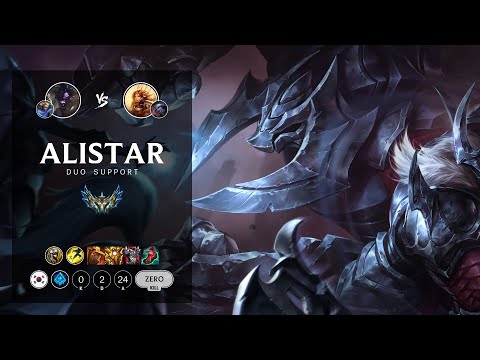 Alistar Support vs Leona - KR Challenger Patch 12.10