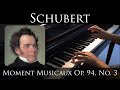 Schubert - Moment Musicaux Op.94 No.3 in F minor (D.780)