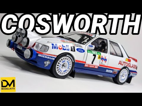 Ford Sierra RS Cosworth 4x4 1992 WRC - Full build 1/24 D.Modelkits - Rallye de Portugal