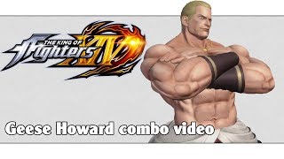 KoF XIV: Geese Howard combo video (ver. 2.01)