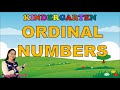 ORDINAL NUMBER || KINDER LESSON