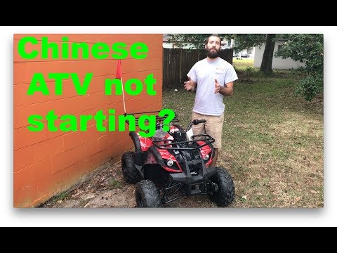 my atv wont start