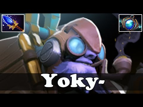 Yoky- 7500 MMR Tinker Aghanim's and Aether lens - Dota 2
