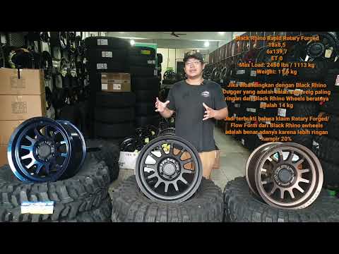 TEKNOLOGI ROTARY FORGED DARI BLACK RHINO WHEELS!! BENERAN ENTENG ATO HOAX SIH?