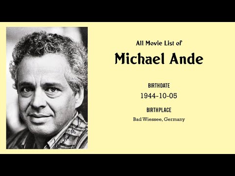 Michael Ande Movies list Michael Ande| Filmography of Michael Ande