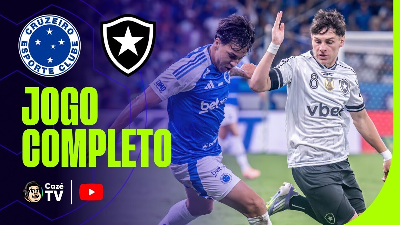 JOGO COMPLETO: CRUZEIRO X BOTAFOGO | BRASILEIRÃO 2025 | 37ª RODADA