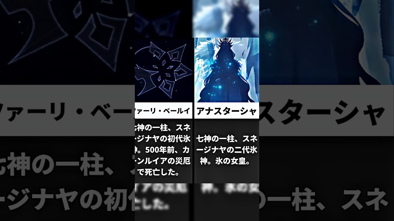 【原神】原神世界の『魔神』一覧 #原神 #ショート #魔神 #genshinimpact