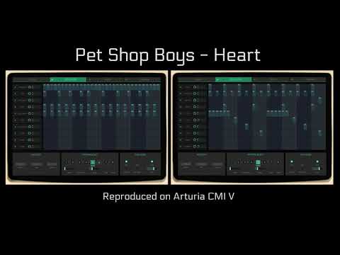 Pet Shop Boys - Heart, recreated on Arturia Fairlight CMI V