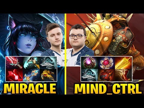 MIRACLE vs MINDCONTROL - CRAZY MADNESS GAME Dota 2 7.17