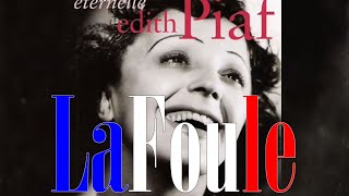 Édith Piaf - La Foule [French &amp; English On-Screen Lyrics]