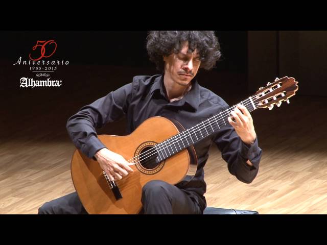 'Recuerdos de la Alhambra' de Francisco T&aacute;rrega. Al&iacute; Arango, guitarra