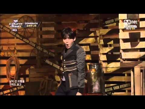 140906 SUPER JUNIOR  - MAMACITA @ M! Countdown (Comeback Stage)