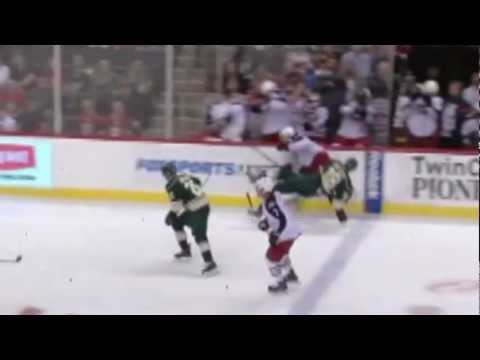 Grant Clitsome decks Colton Gillies