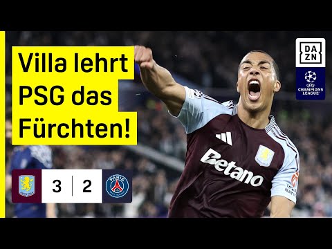 Aston Villa - Paris Saint-Germain | Viertelfinale-Rückspiel | UEFA Champions League | DAZN