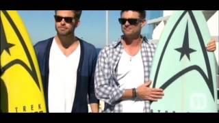 Star Trek stars at Bondi Beach